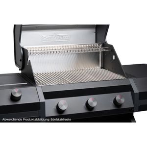 Produktbild für Gasgrill Grillfürst Independence P330E, schwarz, 3 Brenner