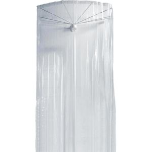 Produktbild für Duschvorhang Spirella Duschspinne Ombrella, 200 x 170 cm