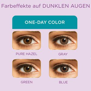 Produktbild für Kontaktlinsen FreshLook One-Day Color, blau, -1,75