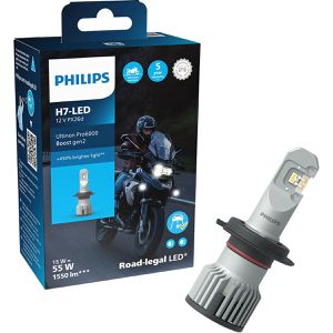 Produktbild für Motorrad-Lampe Philips Ultinon Pro6000 Boost, 5800 Kelvin, H7