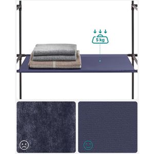 Produktbild für Kleiderschrank Songmics XXL, LSF003I02, blau