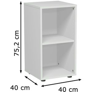 Produktbild für Aktenregal Geramöbel Flex, S-342001-L, aus Holz