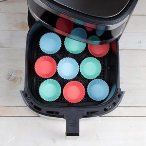 Produktbild für Muffinförmchen Lurch Muffinliner, wiederverwendbar aus Silikon