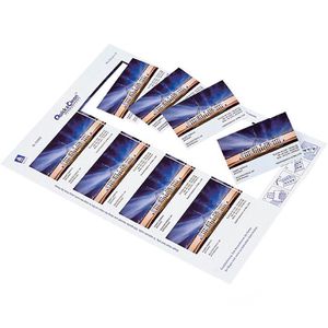 Produktbild für Visitenkarten Zweckform C32016-25 Q&amp;C, 85 x 54mm