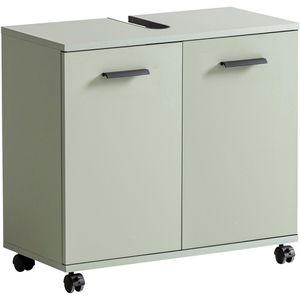 Waschbeckenunterschrank Schildmeyer Palermo 157639, mit Rollen