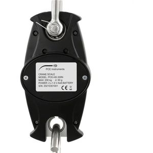 Produktbild für Hängewaage PCE HS200N mit Tara-Funktion, Teilung 50 g