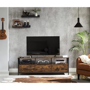 Produktbild für Lowboard Vasagle LTV301B01V2, aus Holz, braun