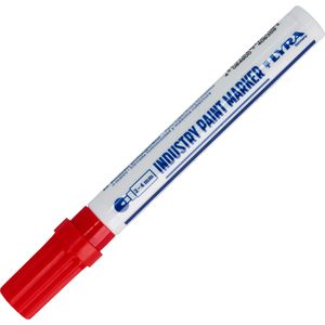 Produktbild für Industriemarker Lyra 4040, rot