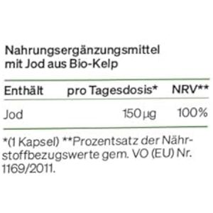 Produktbild für Jod natural-elements 365 Kapseln, BIO