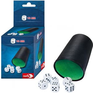 Würfelbecher Noris 606154512, Kunststoff