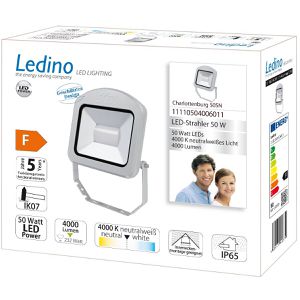 Produktbild für LED-Außenstrahler Ledino Charlottenburg, IP65 wasserdicht
