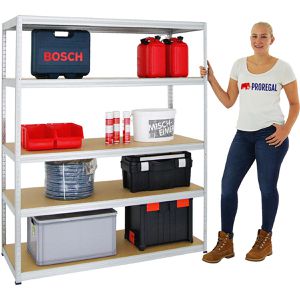 Produktbild für Weitspannregal PROREGAL Giant Elephant, 5 Holzböden