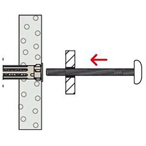 Produktbild für Dübel Fischer 572913 DuoHM 6 x 55 S PZ