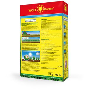 Produktbild für Dünger Wolf-Garten LE 100 Rasendünger Premium