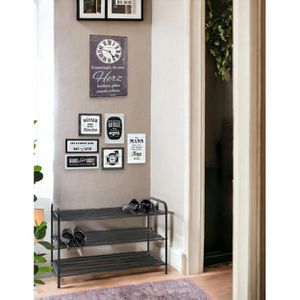 Produktbild für Schuhregal Haku-Möbel 25561, aus Metall