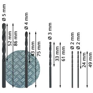 Produktbild für Bohrer-Bit-Set Bosch X-Line Classic, 2607010608