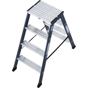 Produktbild für Stehleiter Krause Monto Sepro D, 125811, beidseitig begehbar