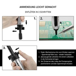 Produktbild für Entlötpumpe GALLUNOPTIMAL ELP-MAX