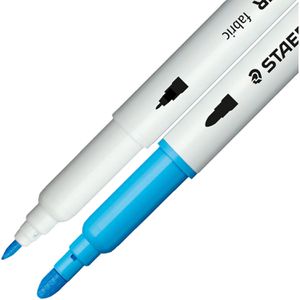 Produktbild für Textilmarker Staedtler 3190 TB12 Doppelfasermaler