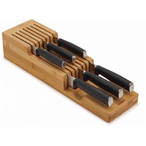 Besteckkasten JosephJoseph DrawerStore, braun, aus Bambus