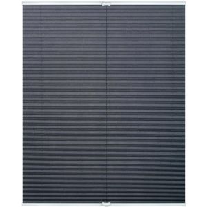 Plissee Lichtblick Klemmfix, grau