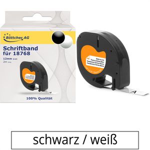 Schriftband Böttcher-AG für Dymo 18768, 12mm