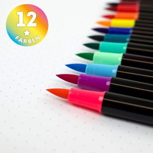 Produktbild für Brush-Pen Legami Bright Colours, BUMA0001