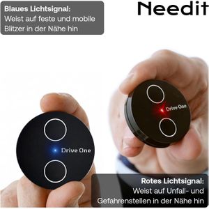 Produktbild für Blitzerwarner Needit Drive One 2, 7510, mit Batterie