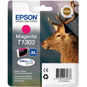 Produktbild für Tinte Epson C13T130340 Hirsch, magenta