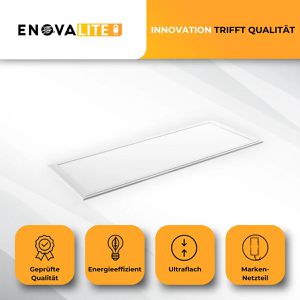 Produktbild für LED-Panel Enovalite ELED600200, weiß, 120 x 30 cm