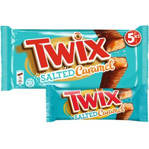Schokoriegel Twix Salted Caramel