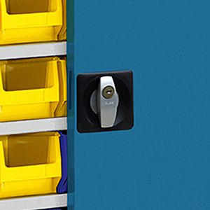 Produktbild für Magazinschrank Mauser MKST4/17A, blau