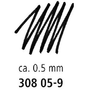 Produktbild für Fineliner Staedtler pigment liner, 308 05-9