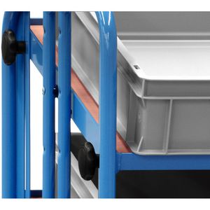 Produktbild für Eurokastenwagen Fetra 2896, mit 12 Eurokästen