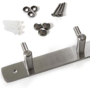 Produktbild für Garderobenleiste SO-TECH Cora, 127881, silber