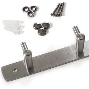 Produktbild für Kleiderhaken SO-TECH Cora, 127881, aus Edelstahl