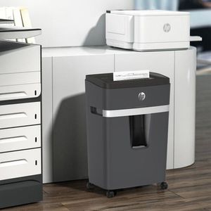 Produktbild für Aktenvernichter HP 2813 Pro Shredder 18CC, mit Rollen