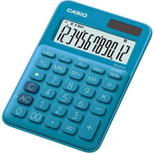 Taschenrechner Casio MS 20UC BU,mit Zeitberechnung