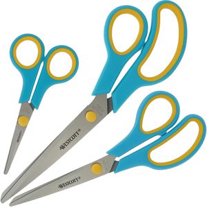 Produktbild für Büroschere Westcott Easy Grip, N-9002800, mit Softgrip