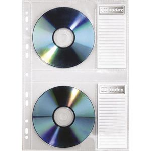 CD-Hüllen Hama 78352, 210 x 325 mm, mit Lochung
