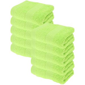 Handtuch Julie-Julsen Bio, apfelgrün, 30 x 50 cm