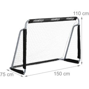 Produktbild für Fußballtor Relaxdays 10041456, aus Metall