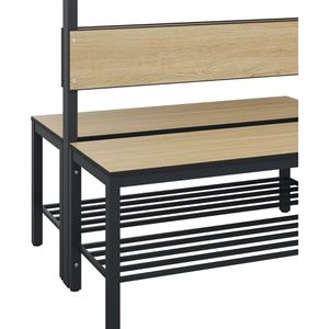 Produktbild für Umkleidebank CP-Möbel 8060-210, Sitzfläche Holz, 100 cm