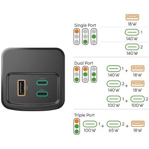 Produktbild für Powerbank Hama Power Pack High Power, 24000mAh