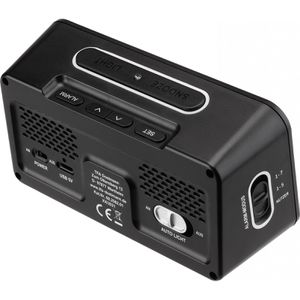 Produktbild für Wecker TFA 60.2562.01 Boxx2 schwarz, digital