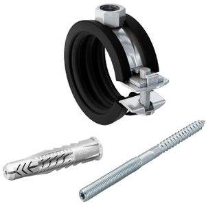 Produktbild für Rohrschelle Fischer 547059, FGRS, Schraubrohrschelle, Set