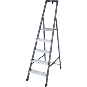 Produktbild für Stehleiter Krause Monto Securo, 126436, mit Plattform