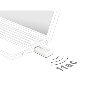 Produktbild für WLAN-Adapter DeLock AC1200, 12770, Nano, USB 3.0