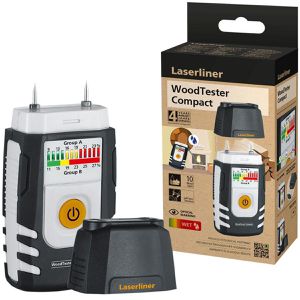 Produktbild für Feuchtemessgerät Laserliner WoodTester Compact LED-Anzeige