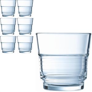 Trinkgläser Arcoroc Spirale ARC 58055 Stapelbecher
